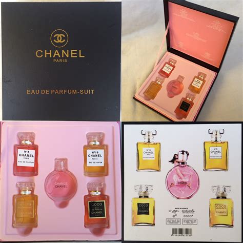 miniature de parfum chanel|Chanel mini perfume set price.